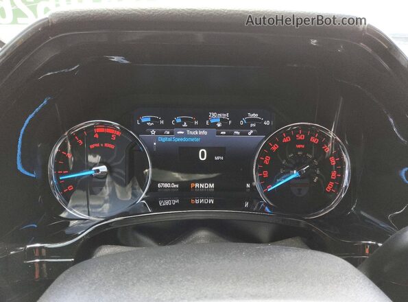 1FT8W2BT0MED25082 2021 FORD F250 Red ხელსაწყოთა პანელის ხედი