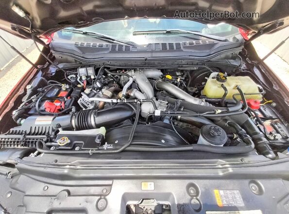1FT8W2BT0MED25082 2021 FORD F250 Red უკანა სალონის ხედი