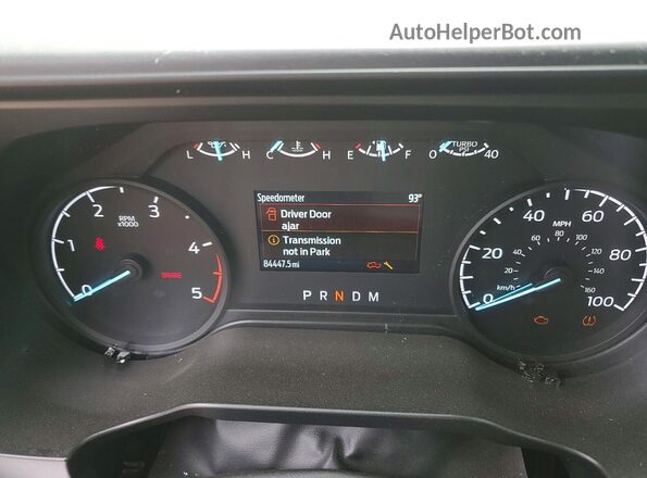 1FT8W2BT0PED80443 2023 FORD F250 Blue Вид щитка приладів