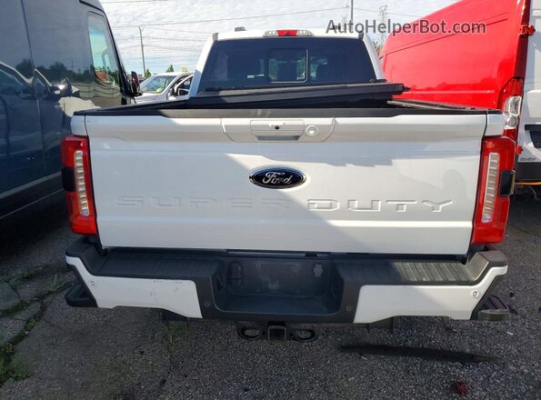 1FT8W2BT0PED81589 2023 FORD F250 White Հետևի տեսք