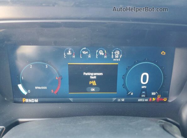 1FT8W2BT0RED23503 2024 FORD F250 Blue ხელსაწყოთა პანელის ხედი