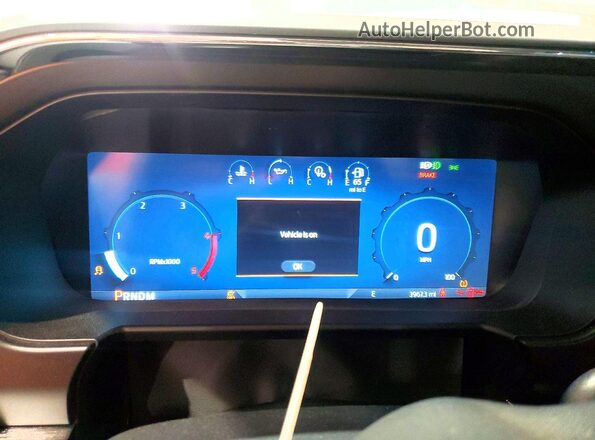 1FT8W2BT0TEC44307 2026 FORD F250 Charcoal Instrument cluster view
