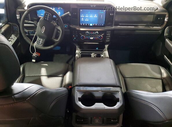 1FT8W2BT0TEC44307 2026 FORD F250 Charcoal Dashboard view