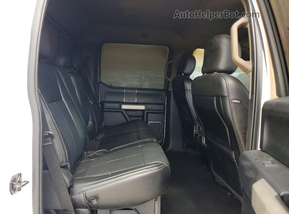 1FT8W2BT1LEC68955 2020 FORD F250 White უკანა სავარძლების ხედი