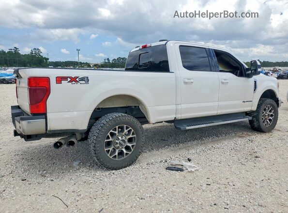 1FT8W2BT1LEC68955 2020 FORD F250 White უკანა მარჯვენა