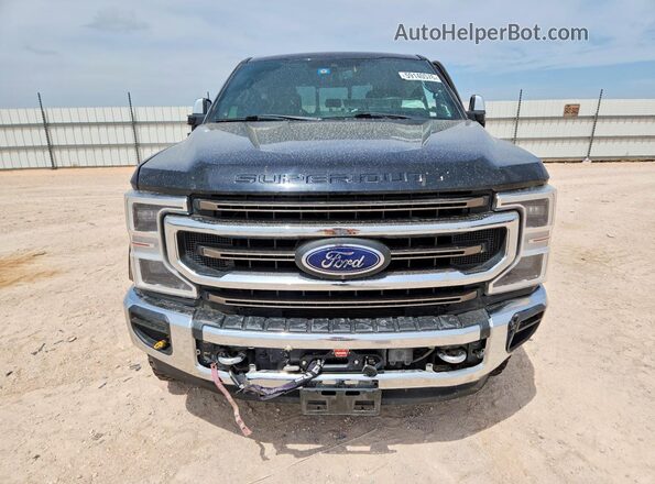 1FT8W2BT2LED00103 2020 FORD F250 Black Front view