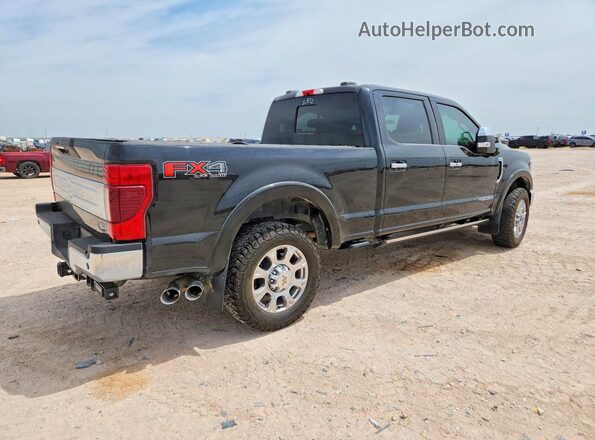 1FT8W2BT2LED00103 2020 FORD F250 Black Rear right