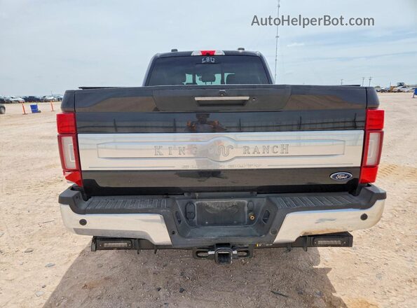1FT8W2BT2LED00103 2020 FORD F250 Black Rear view