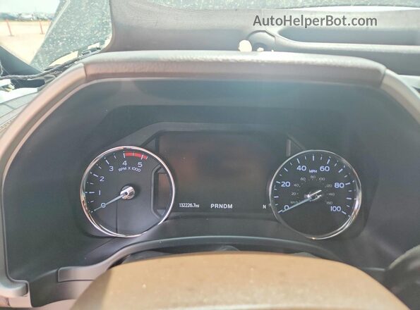 1FT8W2BT2LED00103 2020 FORD F250 Black Instrument cluster view