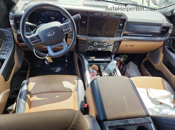 1FT8W2BT2REC77995 2024 FORD F250 Black Vista del salpicadero