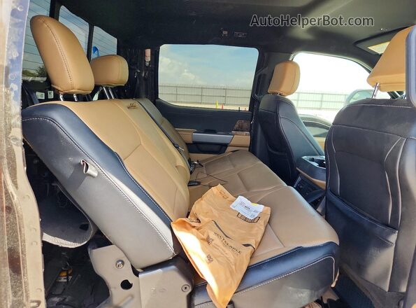 1FT8W2BT2REC77995 2024 FORD F250 Black Vista de los asientos traseros