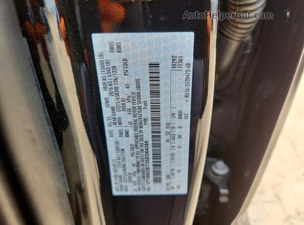 1FT8W2BT3SED64388 2025 FORD F250 Black Շարժիչի բաժամունքի տեսք