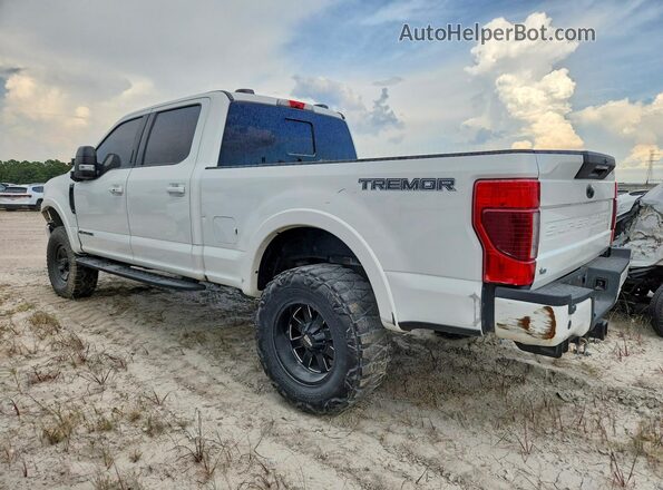 1FT8W2BT4MEE07073 2021 FORD F250 White Rear left