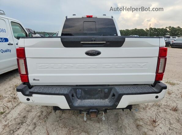 1FT8W2BT4MEE07073 2021 FORD F250 White Rear view