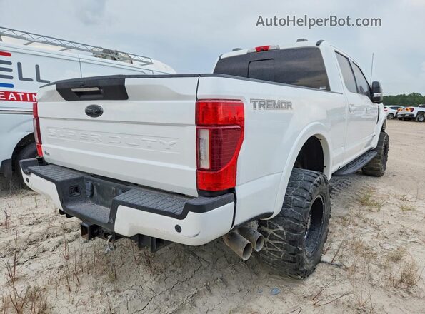 1FT8W2BT4MEE07073 2021 FORD F250 White Rear right