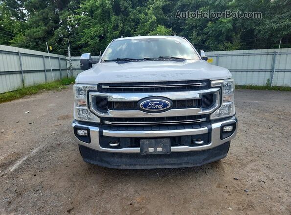 1FT8W2BT4NEC98440 2022 FORD F250 White Widok z przodu