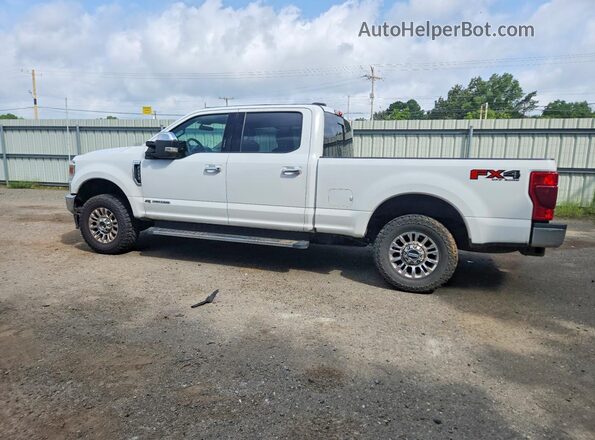 1FT8W2BT4NEC98440 2022 FORD F250 White Tył lewy