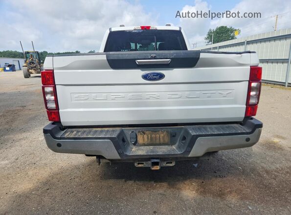 1FT8W2BT4NEC98440 2022 FORD F250 White Widok z tyłu