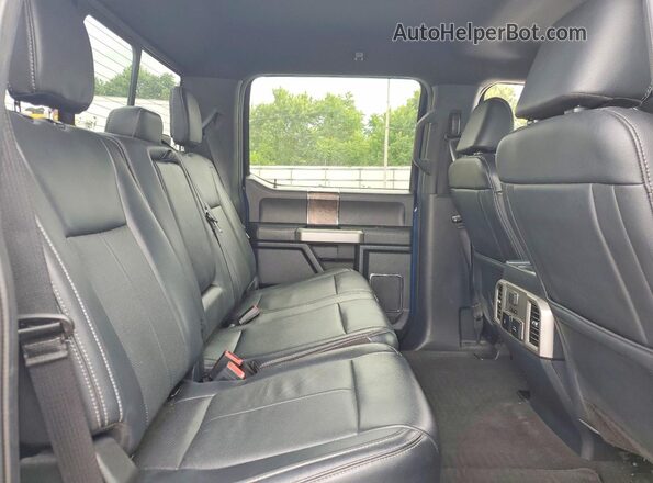 1FT8W2BT4NEE32685 2022 FORD F250 Blue Widok tylnych siedzeń