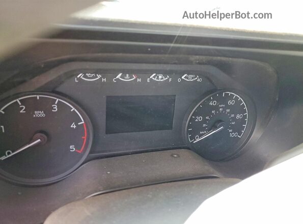 1FT8W2BT4SEE08690 2025 FORD F250 Белый Вид щитка приборов