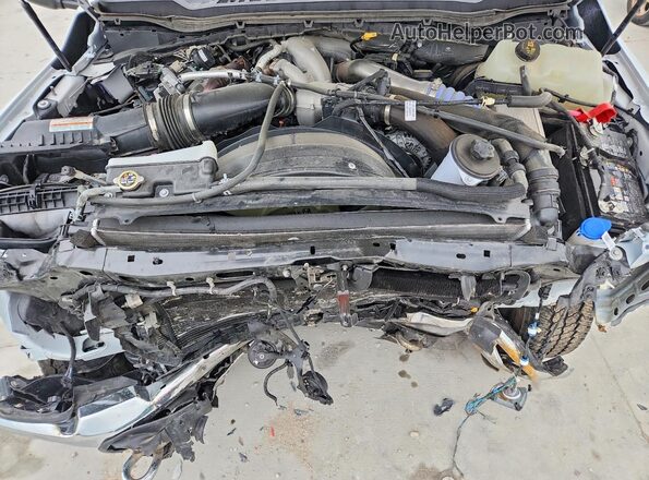 1FT8W2BT5PEE20001 2023 FORD F250 White Rear interior view