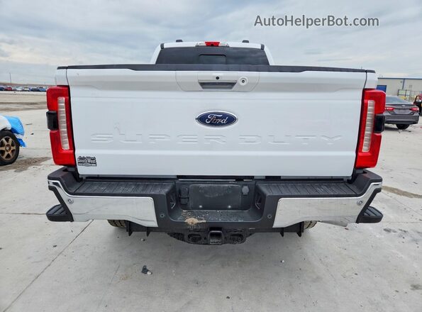 1FT8W2BT5PEE20001 2023 FORD F250 White Rear view