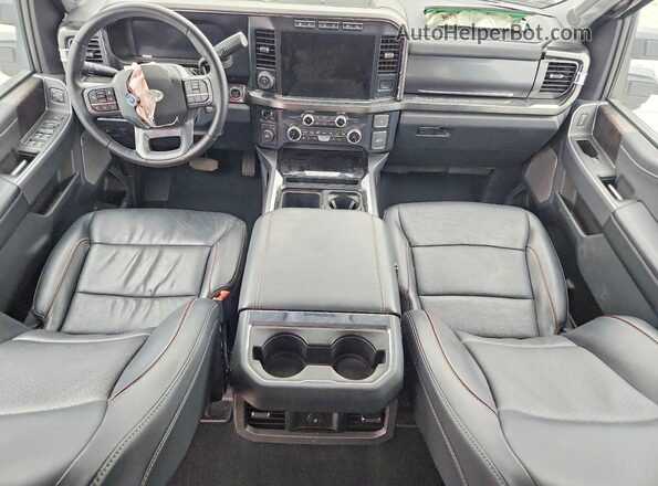 1FT8W2BT5PEE20001 2023 FORD F250 White Dashboard view