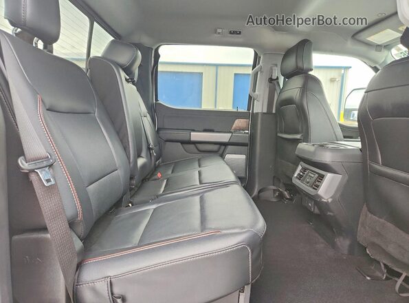 1FT8W2BT5PEE20001 2023 FORD F250 White Rear seats view