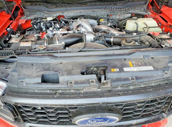 1FT8W2BT5SEC15626 2025 FORD F250 Red Vista interior trasera