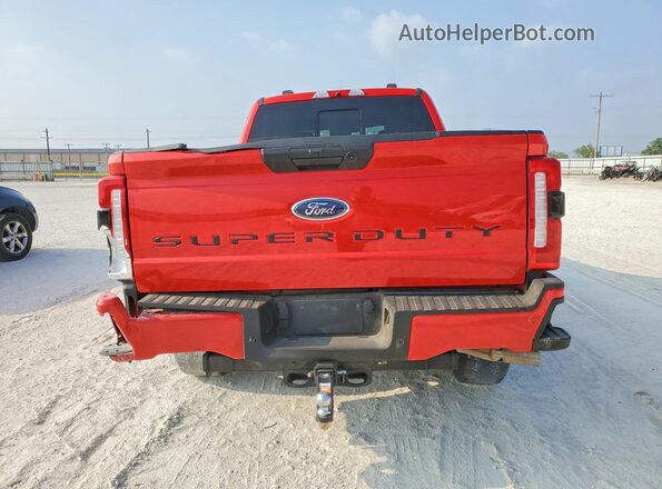 1FT8W2BT5SEC15626 2025 FORD F250 Red Vista trasera