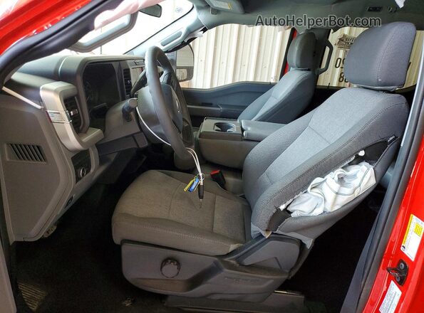 1FT8W2BT5SEC15626 2025 FORD F250 Red Vista interior delantera