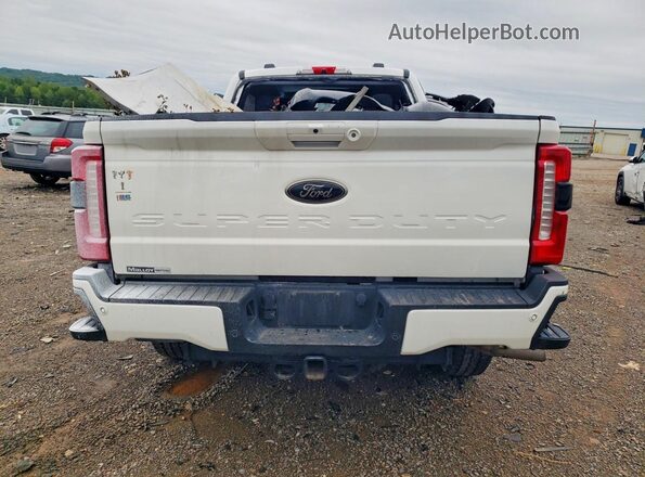 1FT8W2BT5SEC84378 2025 FORD F250 White Widok z tyłu