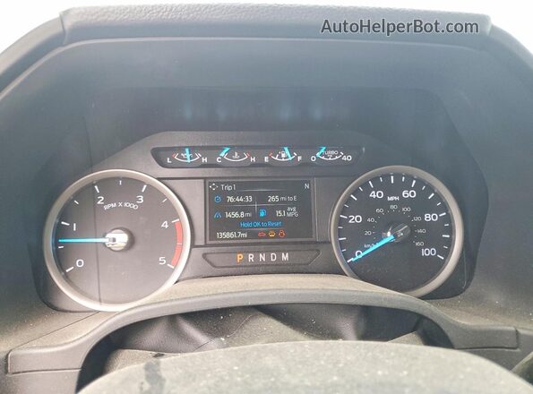 1FT8W2BT6NEG29468 2022 FORD F250 Gray Instrument cluster view