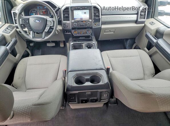 1FT8W2BT6NEG29468 2022 FORD F250 Gray Dashboard view