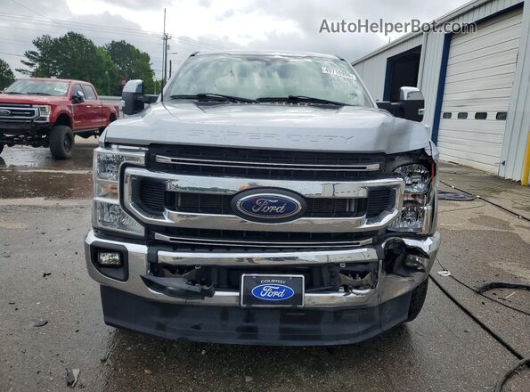 1FT8W2BT6NEG29468 2022 FORD F250 Gray Front view