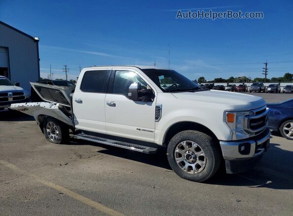 1FT8W2BT7LEC20487 2020 FORD F250 White წინა მარჯვენა