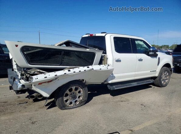 1FT8W2BT7LEC20487 2020 FORD F250 White უკანა მარჯვენა