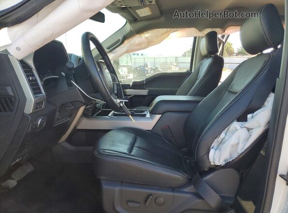 1FT8W2BT7LEC20487 2020 FORD F250 White წინა სალონის ხედი