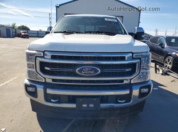 1FT8W2BT7LEC20487 2020 FORD F250 White წინა ხედი
