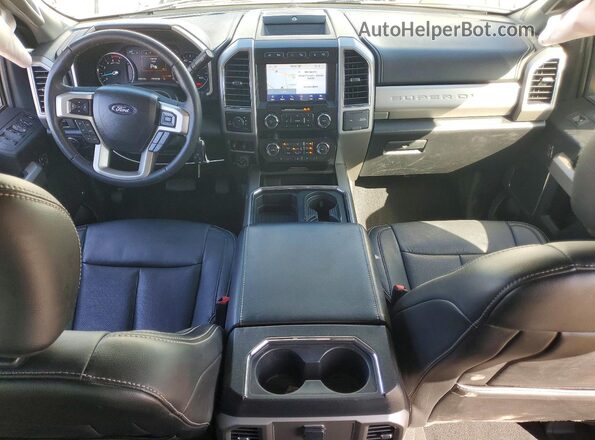 1FT8W2BT7LEC20487 2020 FORD F250 White წინა პანელის ხედი