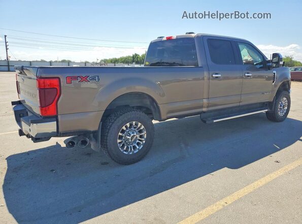 1FT8W2BT7NEE15296 2022 FORD F250 Silver უკანა მარჯვენა