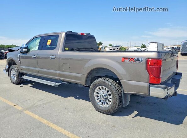1FT8W2BT7NEE15296 2022 FORD F250 Silver უკანა მარცხენა