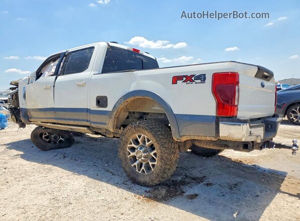 1FT8W2BT7NEF45675 2022 FORD F250 White Задня ліва чверть