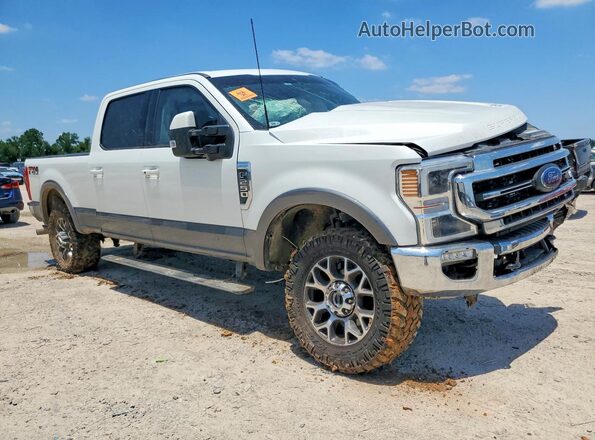 1FT8W2BT7NEF45675 2022 FORD F250 White Передня права чверть