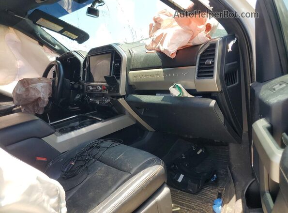 1FT8W2BT7NEF45675 2022 FORD F250 White Вид панелі приладів
