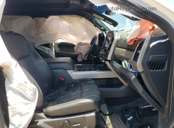 1FT8W2BT7NEF45675 2022 FORD F250 White Вид салону спереду