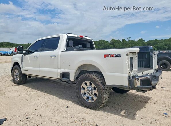 1FT8W2BT7PEC98872 2023 FORD F250 White Հետևի ձախ
