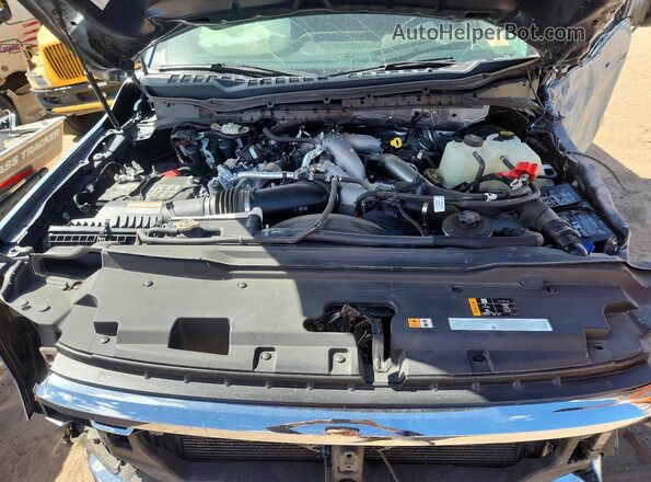 1FT8W2BT7PED40151 2023 FORD F250 Blue Rear interior view