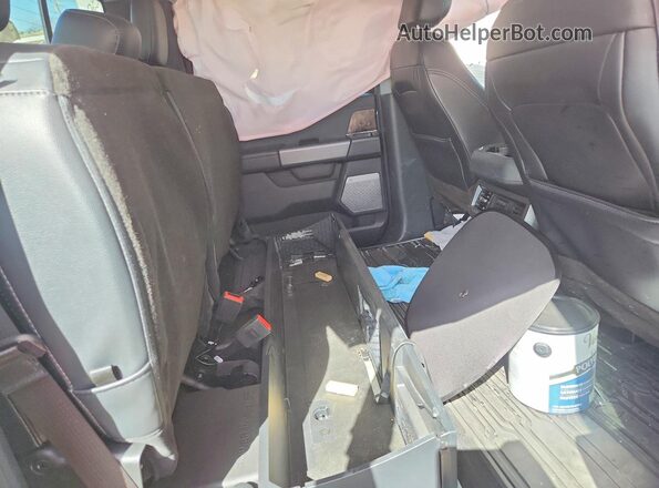 1FT8W2BT7PED40151 2023 FORD F250 Blue Rear seats view