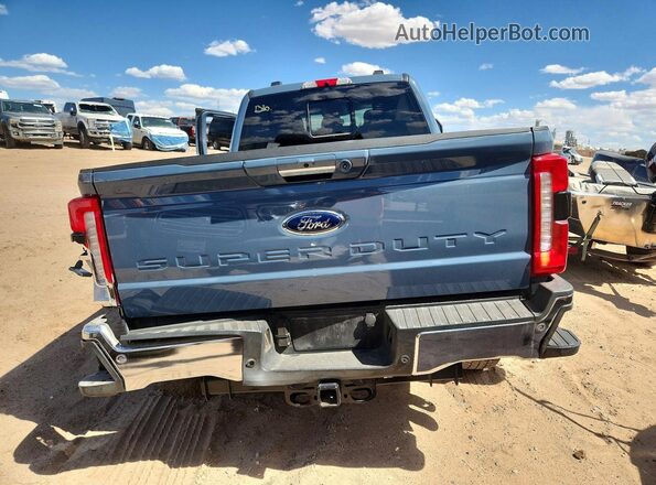 1FT8W2BT7PED40151 2023 FORD F250 Blue Rear view